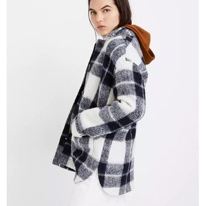 walton shirt-jacket in colleton plaid madewell